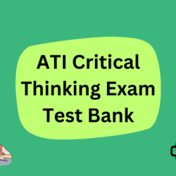 Ati exit exam test bank